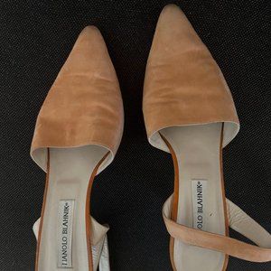 COPY - vintage orange manolo blahniks